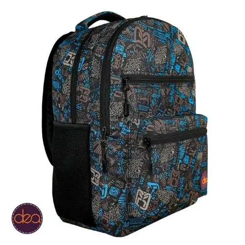DEA DREAM 18-Inch School Backpack - Grey.webp