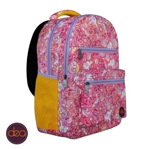 DEA DREAM 18-Inch School Backpack - Red.webp