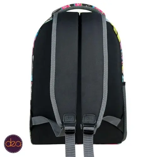 DEA DUE 18-Inch School Backpack Set with Pencil Case - Grey 2.webp