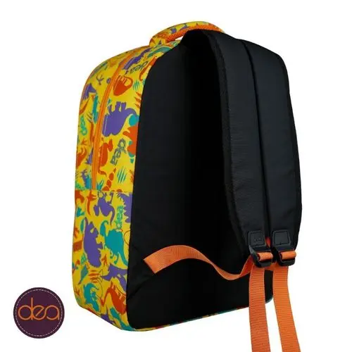 DEA DUE 18-Inch School Backpack Set with Pencil Case - Yellow.webp
