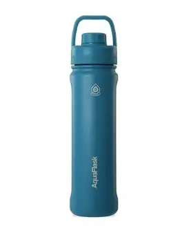 Aqua Flask Sports Water Bottle 650ml Atlantic Blue AF-T122