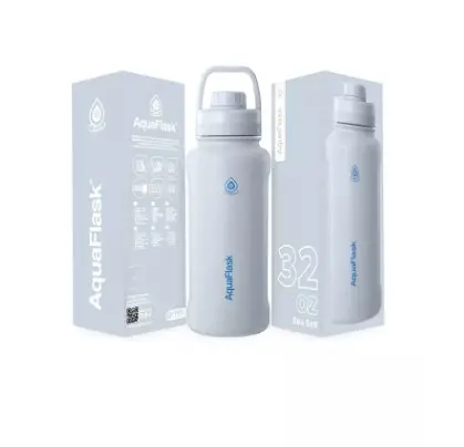 Aqua Flask Sports Water Bottle 946ml Sea Salt AF-V198