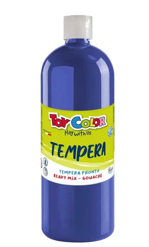 Italian Blue Washable Gouache Paint 1000ml