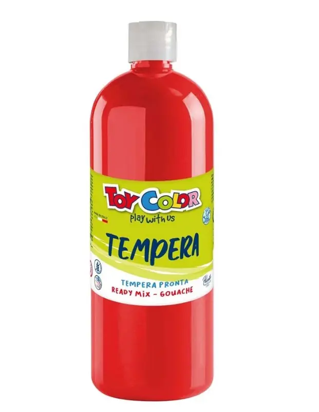 Italian Red Washable Gouache Paint 1000ml