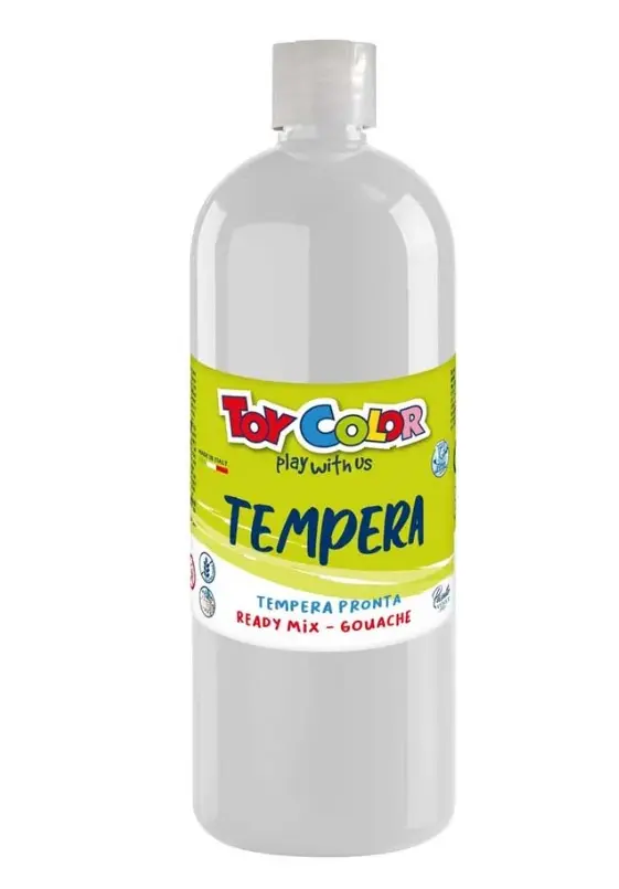 Italian White Washable Gouache Paint 1000ml