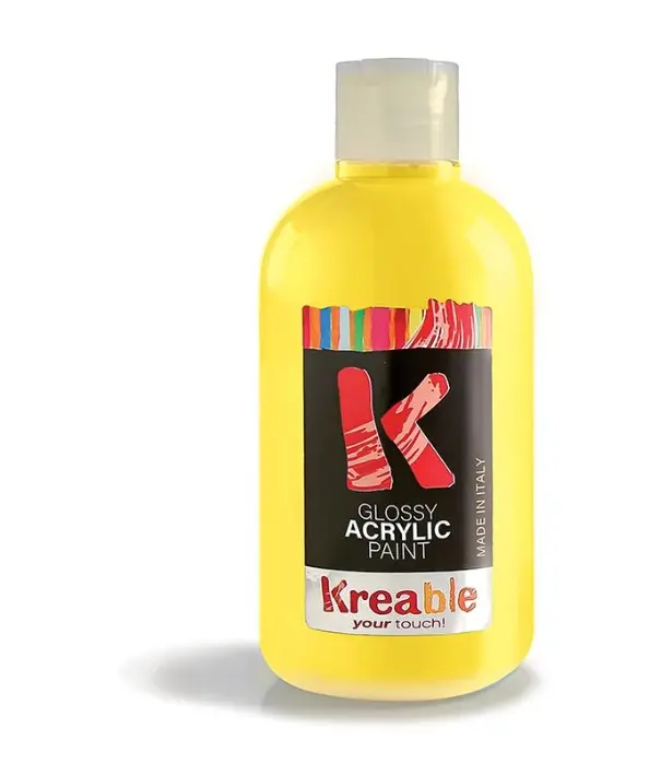 Italian Yellow Acrylic Paint 1000ml