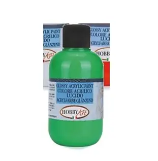 Italian Bright Green Acrylic Paint 500ml