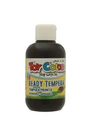 Italian Black Washable Gouache Paint 250ml