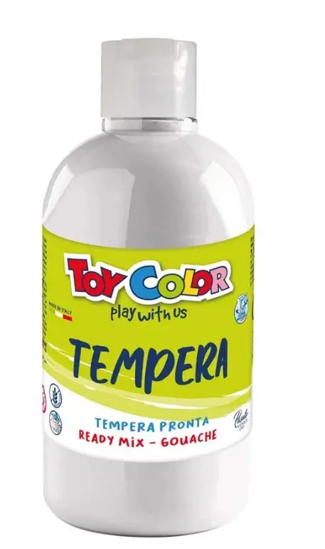 Italian White Washable Gouache Paint 250ml