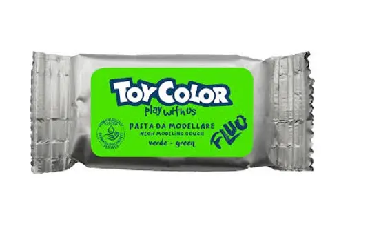 Green Plastocine Modeling Clay 100g
