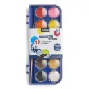 12 Colors Gouache Paint Set with Brush