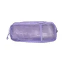 Lilac Mesh Pencil Case - Polyester PCP23021A