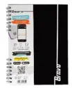Bravo Link Hard Cover Notebook 120 Sheets Large