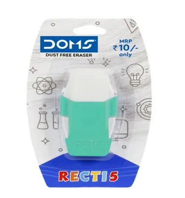 Doms Eraser on Card