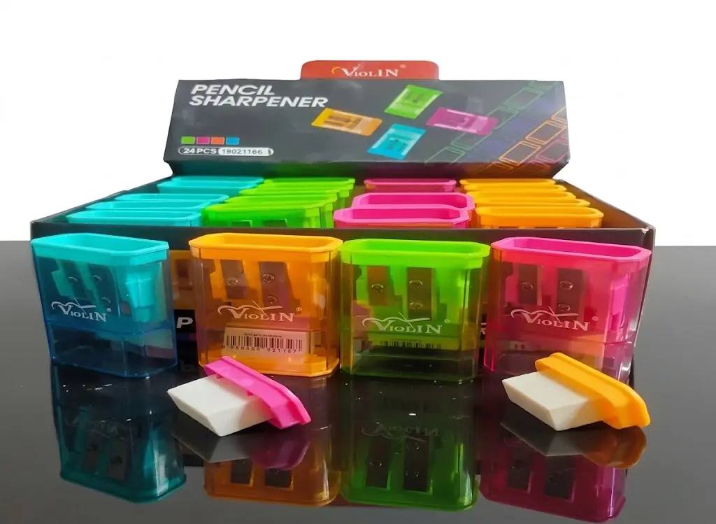 Yalong 2-Hole Sharpener with Eraser & Mirror