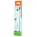 أقلام رصاص Y-Plus SMART بدرجة 2B مع استيكة أزرق علبة 12 قلم موديل PX250300