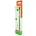 أقلام رصاص Y-Plus SMART بدرجة 2B مع استيكة أخضر/أزرق علبة 12 قلم موديل PX250420