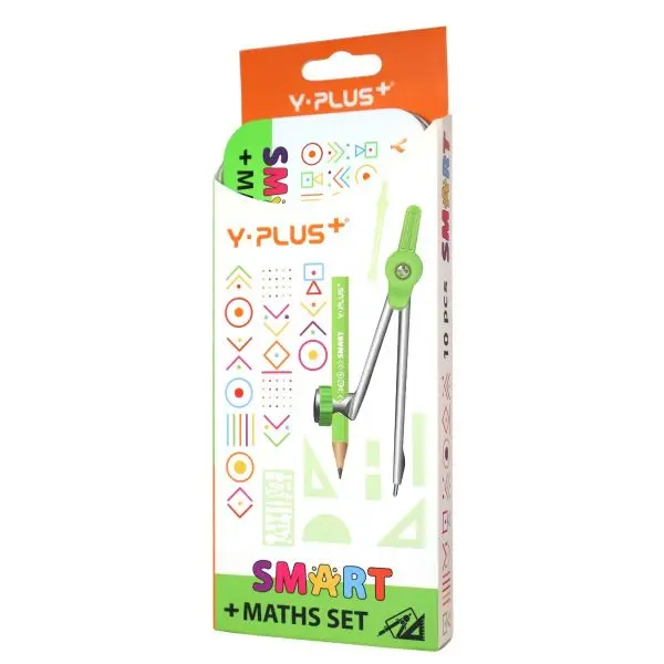 Y-Plus SMART Metal Geometry Set 10 Pieces MS250100