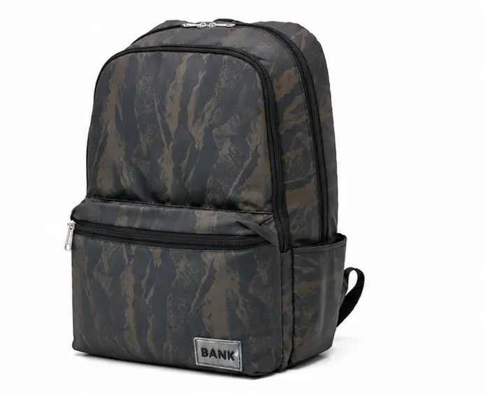 BANK Backpack Black/Brown 4-1BR