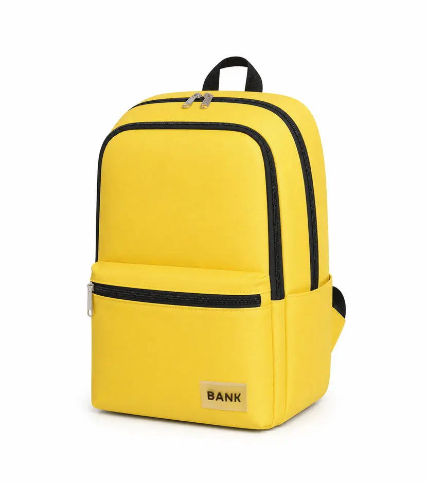 BANK Backpack Yellow 4-1YY