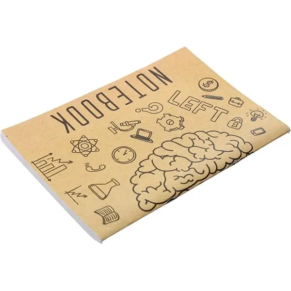 100-Sheet Two-Line Spiral Notebook – A4