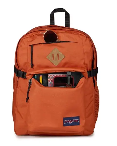 شنطة ظهر JANSPORT مين كامبس أحمر رملى