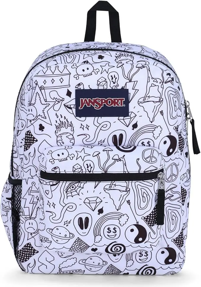 شنطة ظهر JANSPORT كروس تاون بلس جرافيتي تشيك