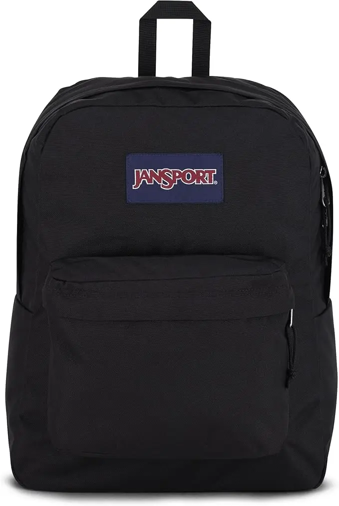 JANSPORT Cross Town Plus Black Backpack