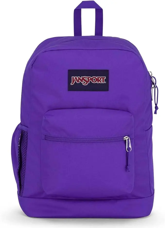 JANSPORT Cross Town Plus Party Plum Backpack