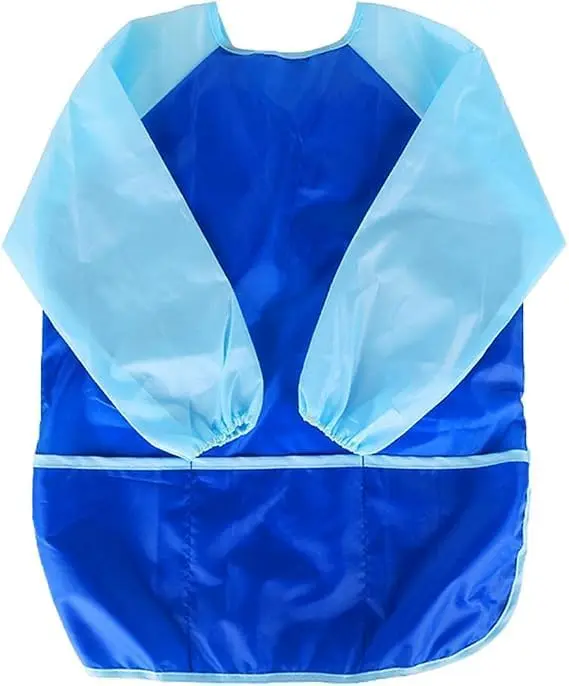 Plain Painting Apron with Sleeves B-1