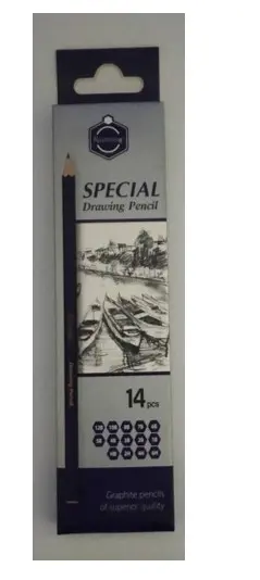 Yalong Sketching Pencil Set Gold Edition - 14 Pencils