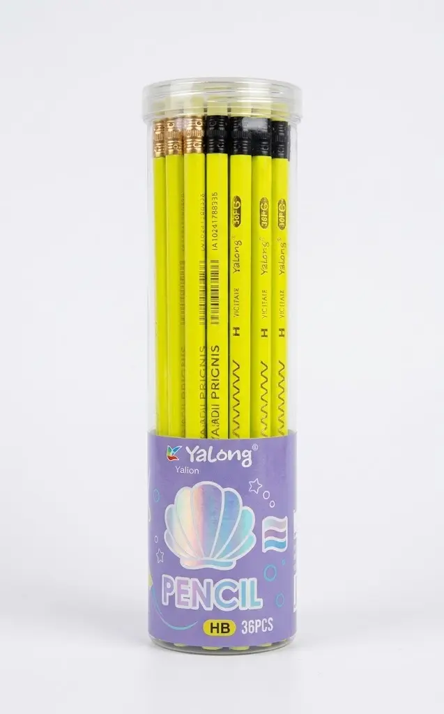Yalong Pencil Box with Eraser – 36 Pencils YL-103