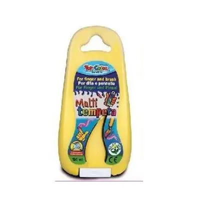 Italian Yellow Finger Paint Bottle 150ml