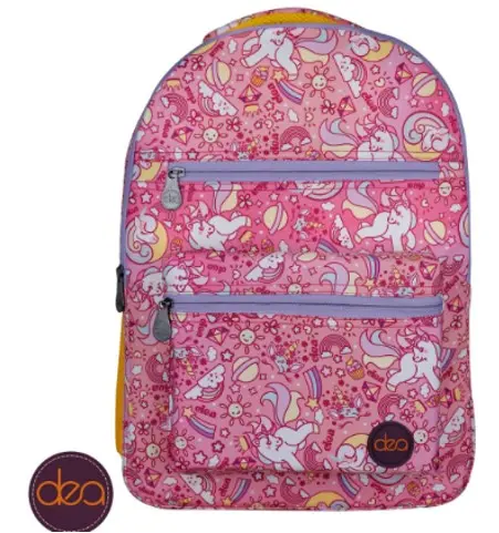 DEA DREAM 18-Inch School Backpack - Red