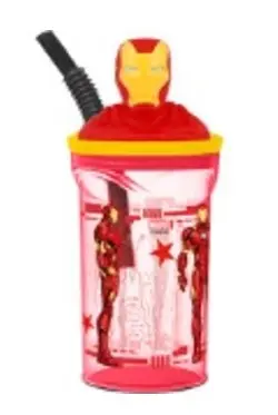 STOR 3D Figurine Tumbler Kids Water Bottle 360 ml - Avengers