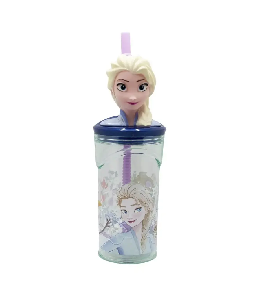 STOR 3D Figurine Tumbler Kids Water Bottle 360 ml - Frozen