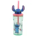 STOR 3D Figurine Tumbler Kids Water Bottle 360 ml - Stitch
