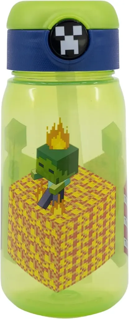 STOR Active Canteen Minecraft Kids Water Bottle 510 ml