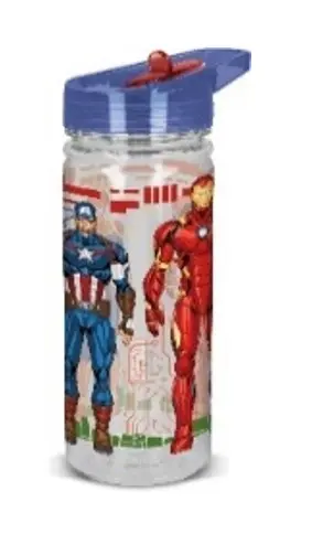 STOR Large Ecozen Kids Water Bottle 580 ml - Avengers