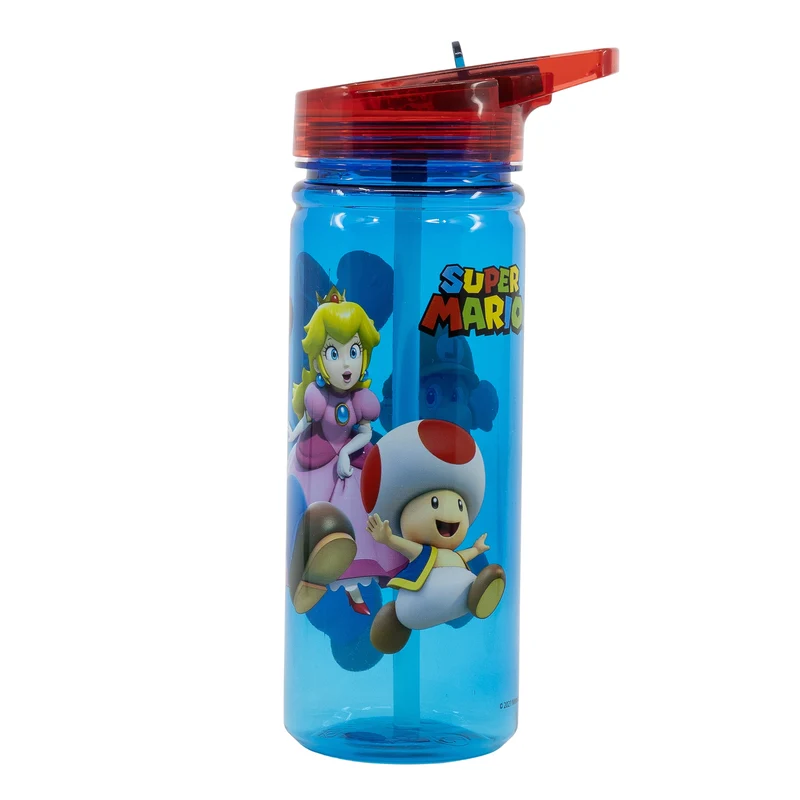 STOR Large Ecozen Kids Water Bottle 580 ml – Super Mario