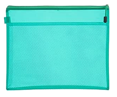 Document Holder Zipper Mesh Fabric B4 – 12-Piece Pack