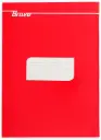 Bravo Notebook Large 100 Sheets - Ruled - Plain Cover Colors Shrink Pack 6 Notebook