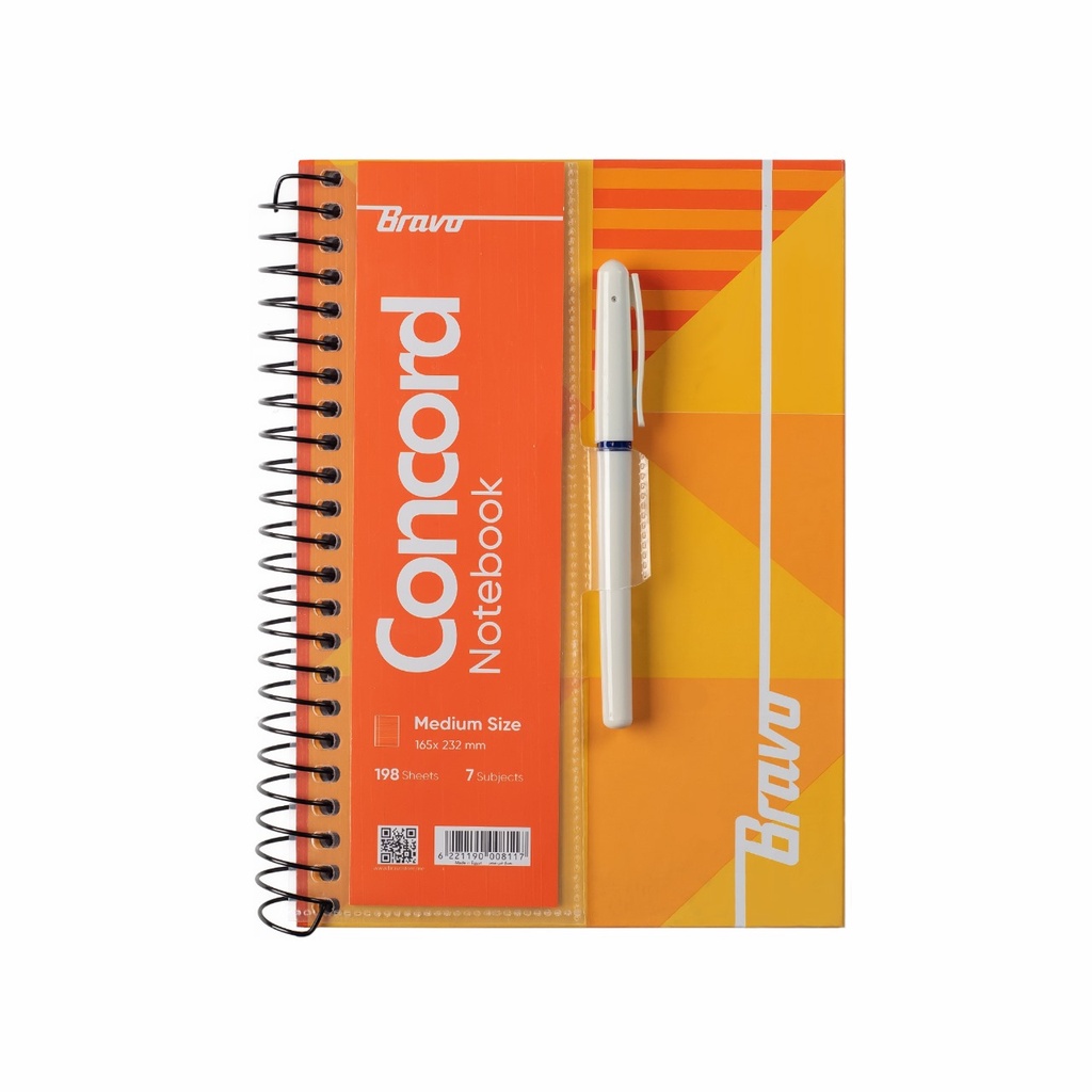 Bravo Notebook New Large198 Sheets Single Piece
