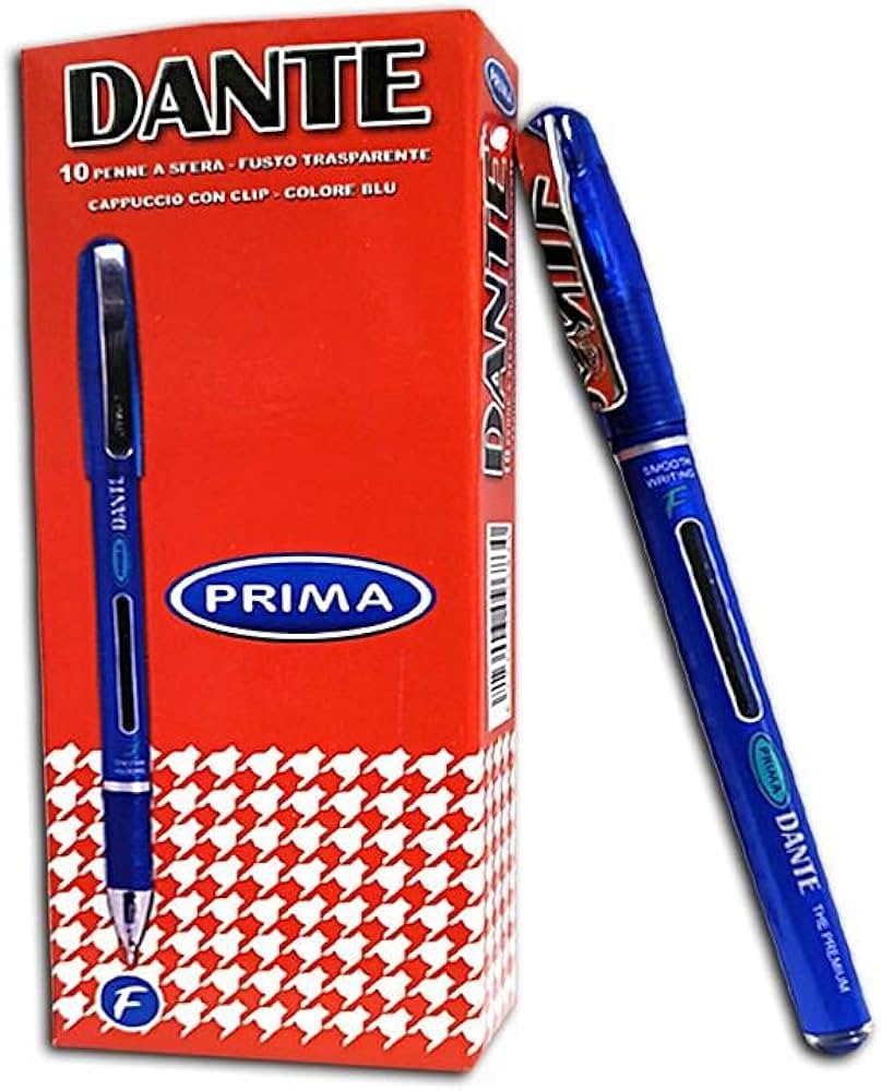 Prima pen Dante Blue box 10 pens