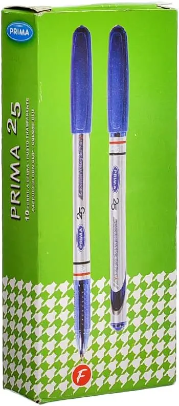 Prima ballpoint pen 25 blue 10 pens