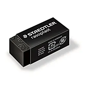 استيكة ستدلر Rasoplast 33x16x13mm أسود