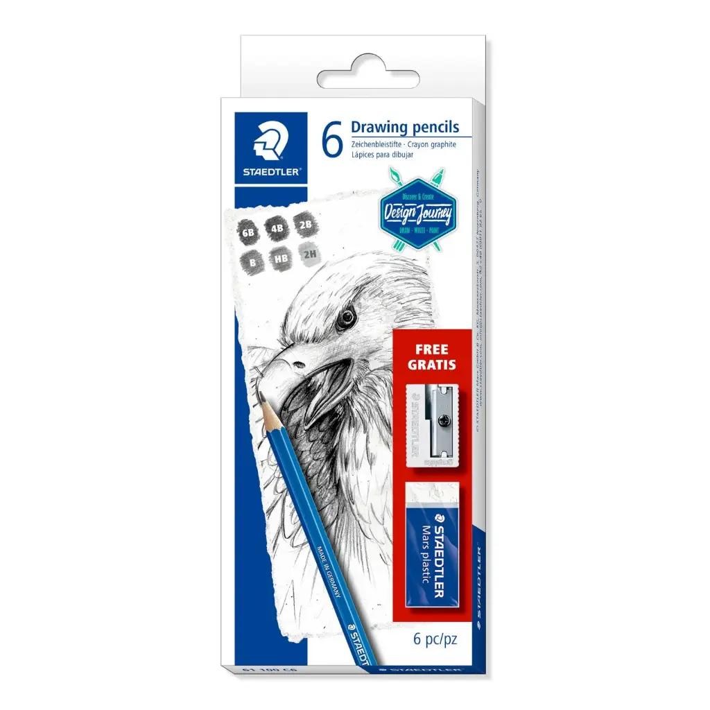 STAEDTLER Pencil Mars Lumograph x6 carton case