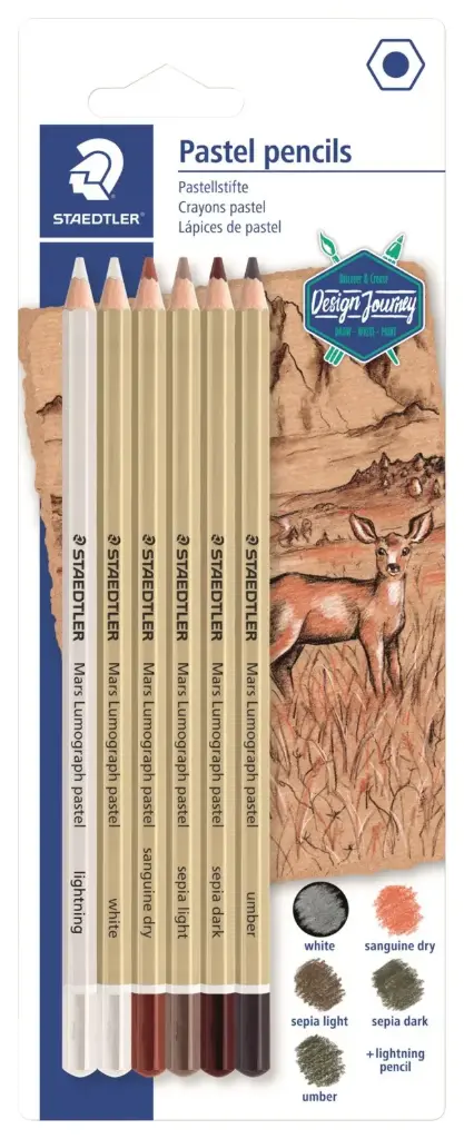 STAEDTLER Mars Lumograph Pastel Pencil Assorted Pack