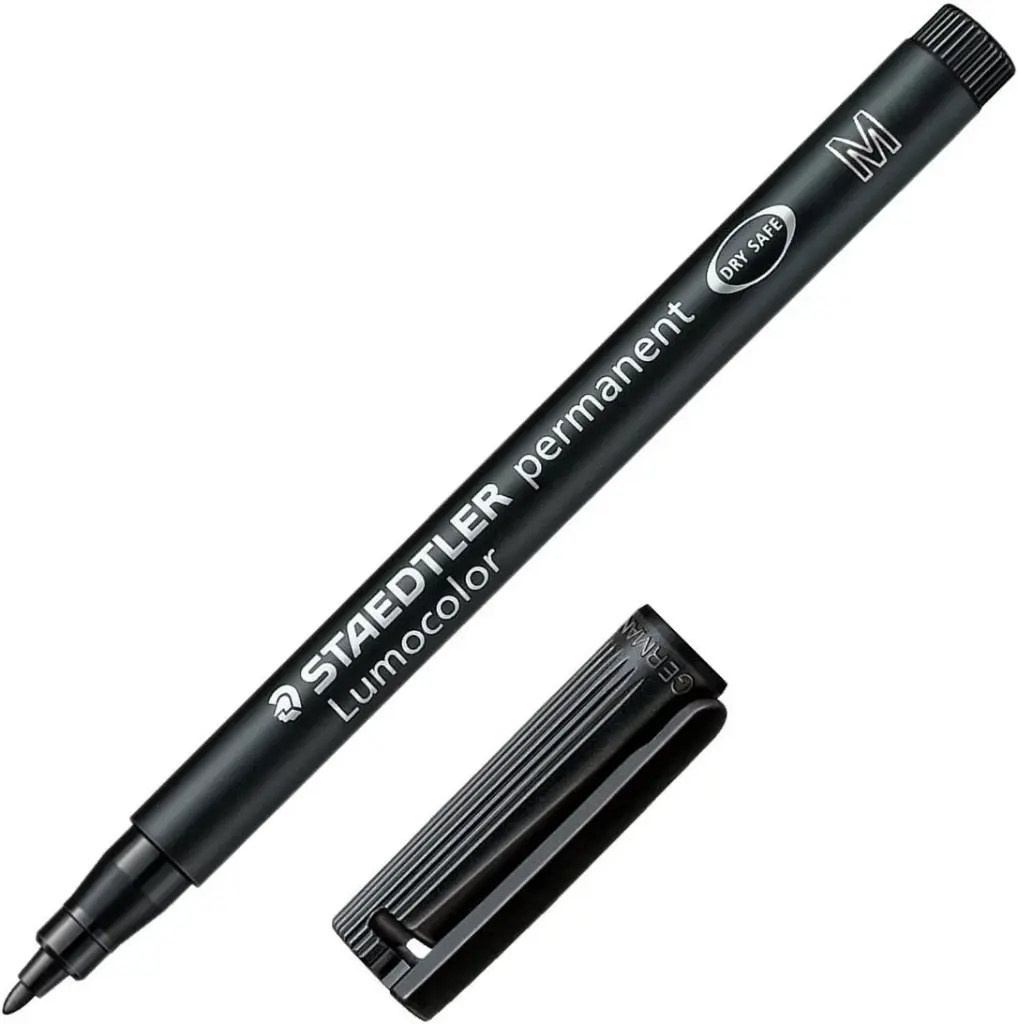 STAEDTLER Lumocolor Permanent Universal Pen M Black