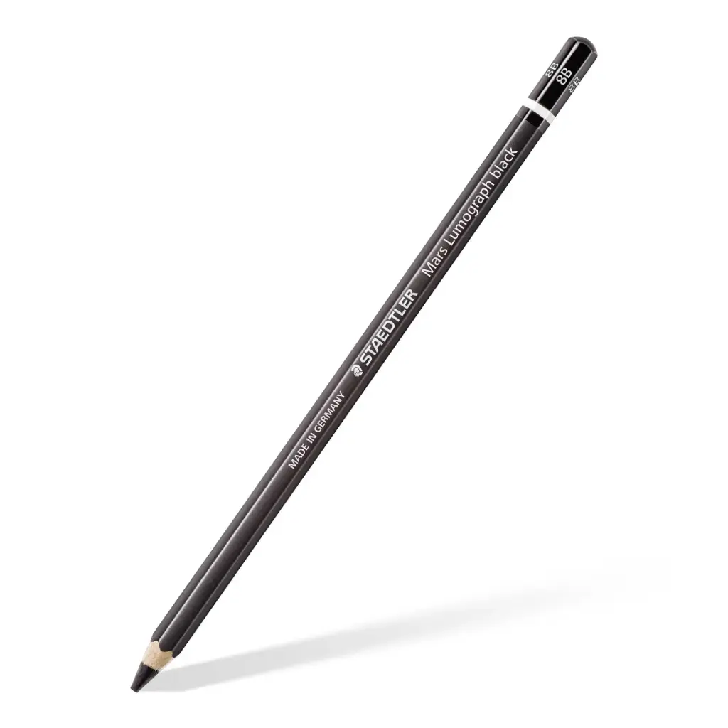 STAEDTLER Mars Lumograph Black Graphite Pencil, 8B